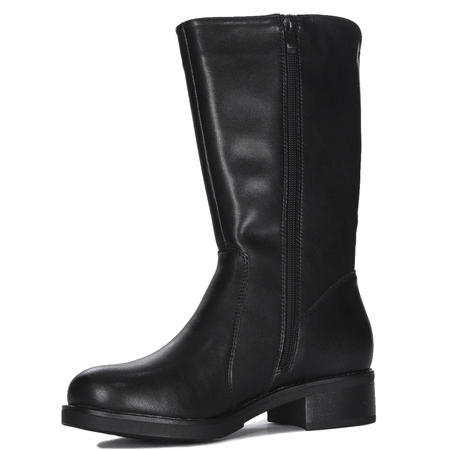 Sergio Leone Black Women's Warmed Boots