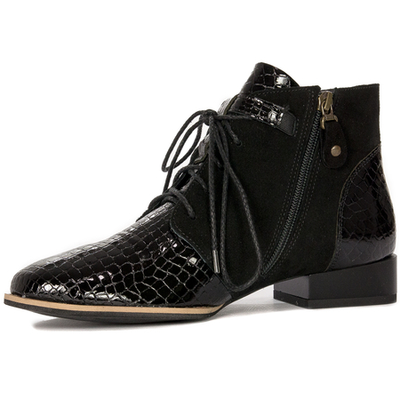 Maciejka 5743A-20/00-7 Women's Black Leather Boots