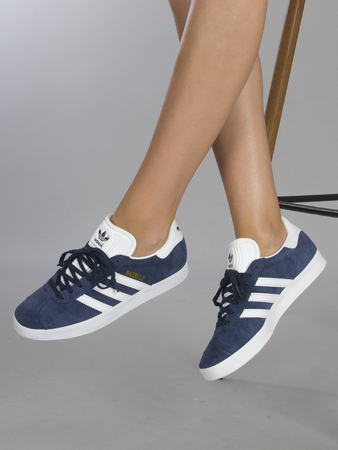 Adidas Gazelle Sneakersy Conavy White BB5478 granatowe