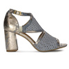 Maciejka 06555-06/00-5 Blue + Gold Sandals