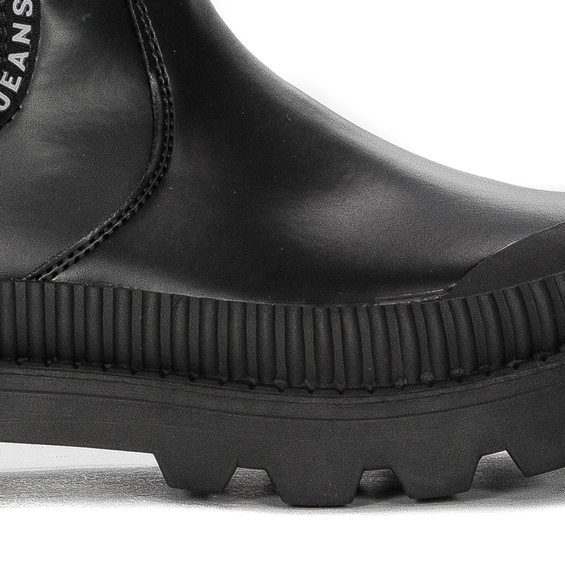 Pepe Jeans Botki damskie Gum Chelsea Black czarne