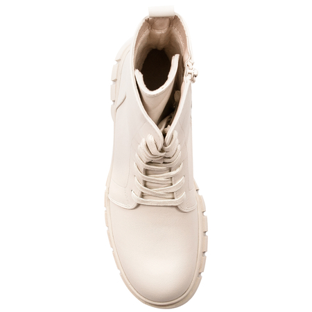 Boots Sergio insulated on the platform Beige