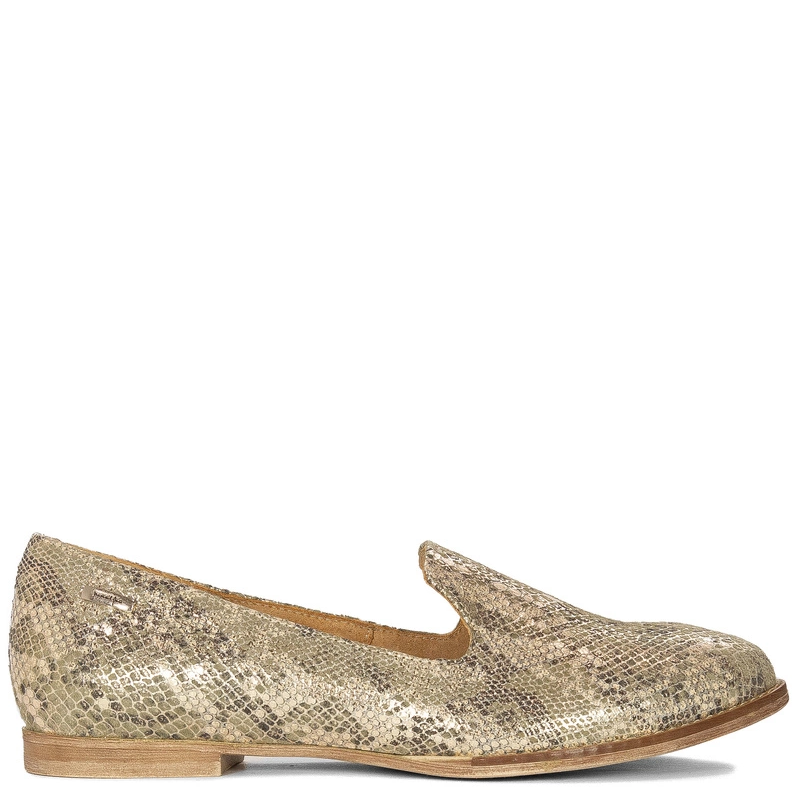 Maciejka Maciejka Leather Ballerinas Gold