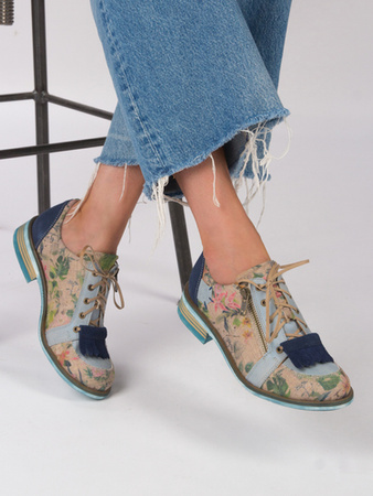 Maciejka Women's Light Blue Flat Shoes