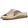 Maciejka Beige + Gold Women's Slides