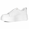 Filippo White Leather Sneakers