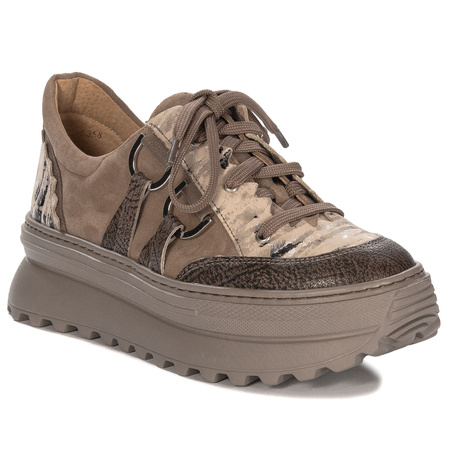 Maciejka Women's Beige Sneakers 06562-04/00-8