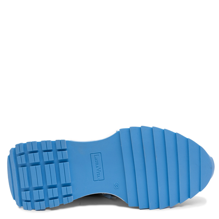 Laura Vita Tellao Leather Multi Blue Sneakers TELLAO-17-BLEU