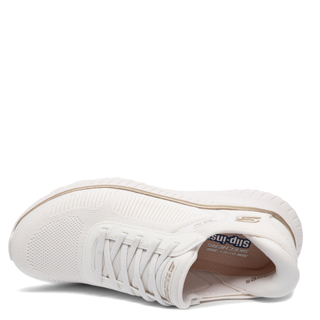 Skechers Bobs Sport Slip-ins Women's Sneakers White Gold 117497-WTGD