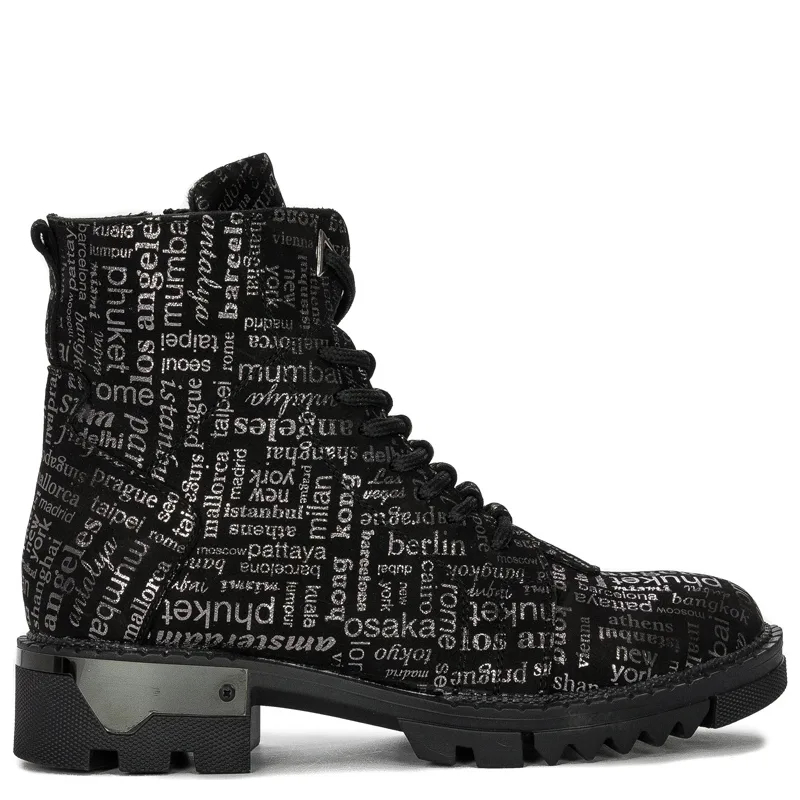 Artiker 49C0727 Black Silver Boots