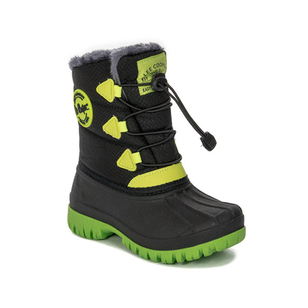 Lee Cooper Black Boy's Snow Boots LCJ-21-44-0519K