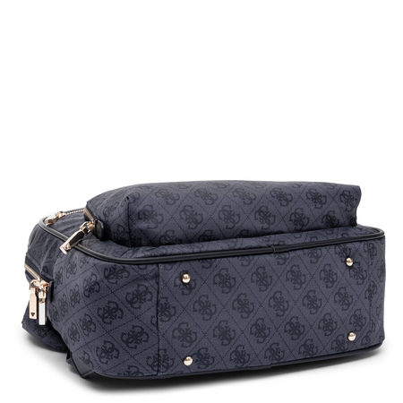 Guess Adrian Logo Plecak Miejski Monogram Czarny TWNB2168350-BLACK