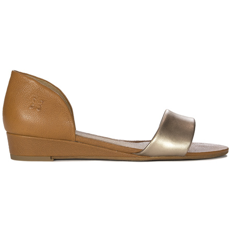 Maciejka 01971-67/00-5 Women Brown Gold Sandals