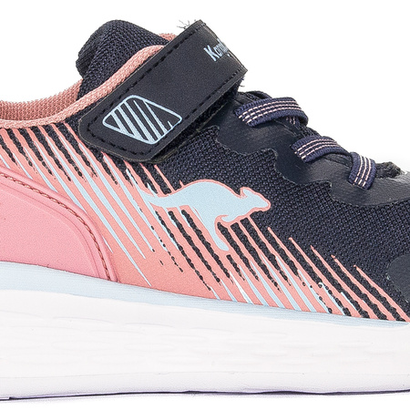 Kangaroos Sneakersy półbuty dziecięce dziewczęce DK Navy/Dusty Rose