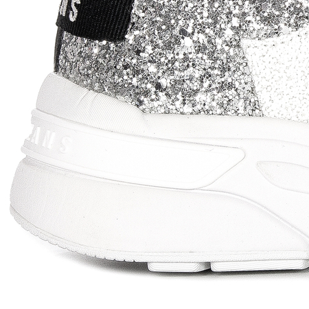 Pepe Jeans White Arrow Glam Sneakers