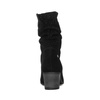 Maciejka Women's Leather Velour Boots Black