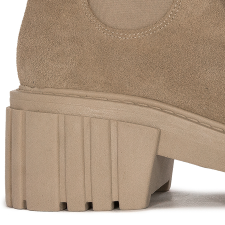 Maciejka Beige Corda Women's Boots