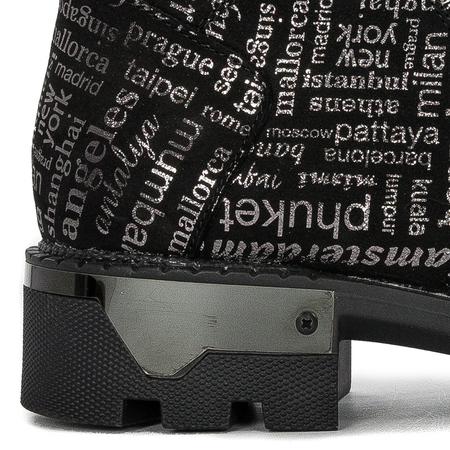 Artiker 49C0727 Black Silver Boots