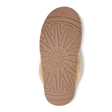 UGG Kapcie Damskie Na Platformie Disquette Sand