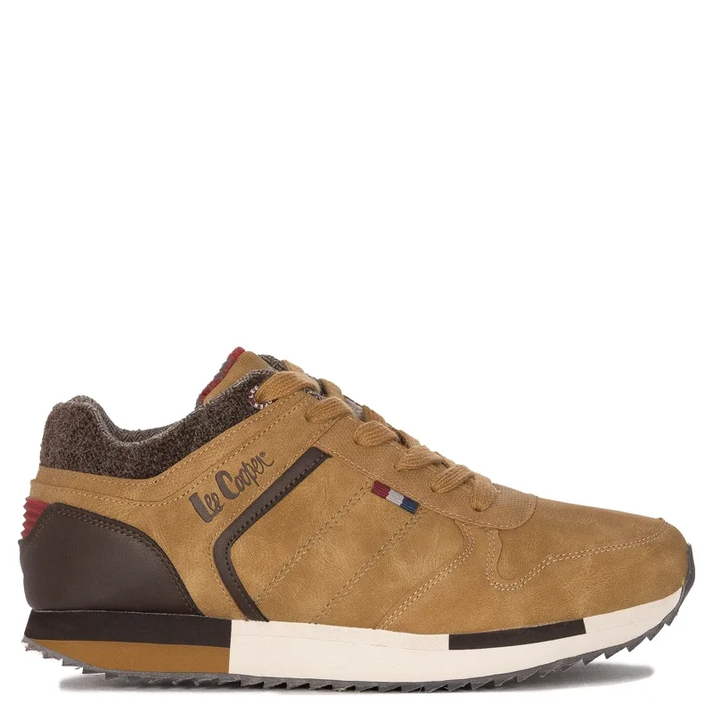 Sneakersy Lee Cooper Brown Brązowe
