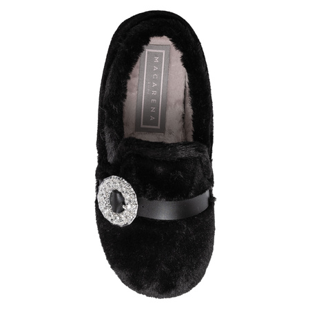 Macarena Negro Home Slippers