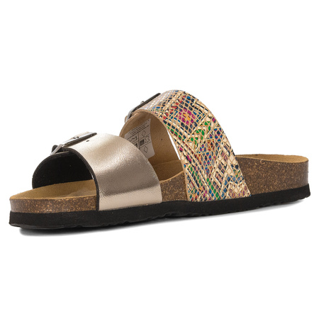 Dr. Brinkmann Women's Slides Gold
