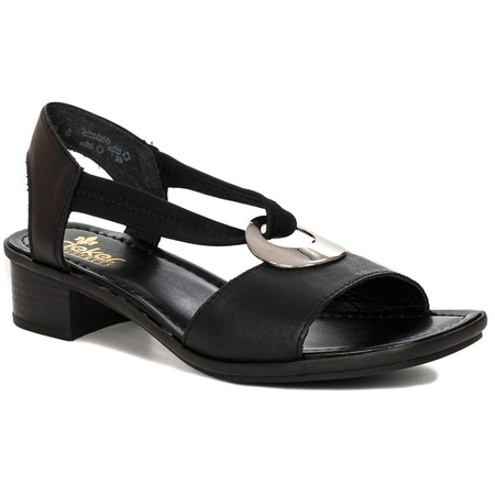 Rieker 62662-01 black Sandals