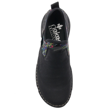 Rieker 45957-00 Black Low Shoes