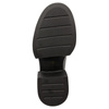 S.Barski Women's shoes on the platform black lacquer