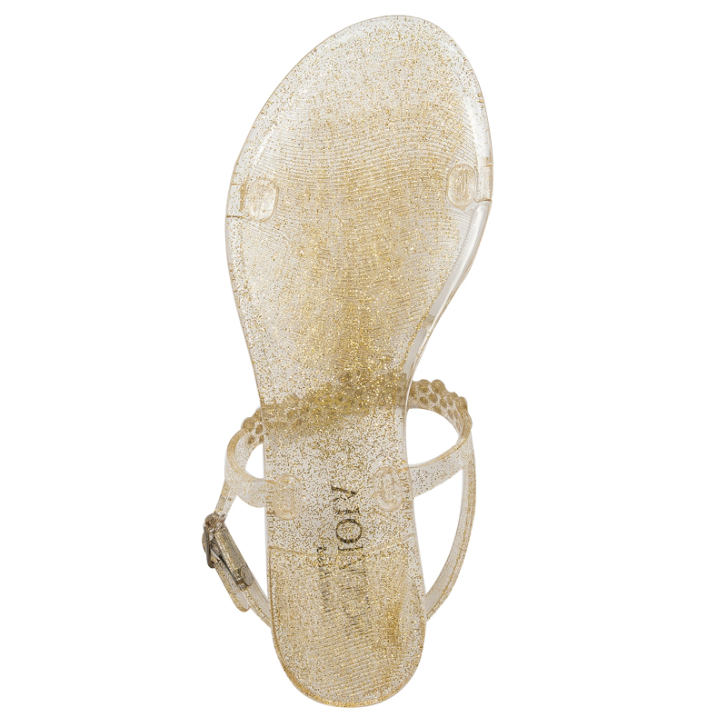 Sca'viola Women's Gold Sandals