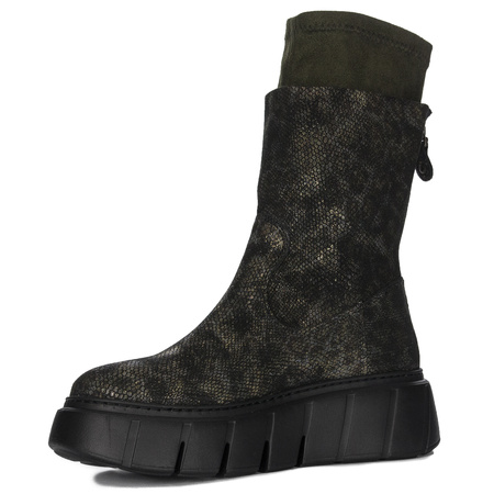 Maciejka Platform Khaki Boots