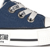 Big Star Trampki dziecięce niemowlęce Navy granatowe