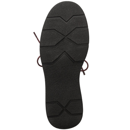 Maciejka Women's Leather Lace-Up Shoes Burgundy