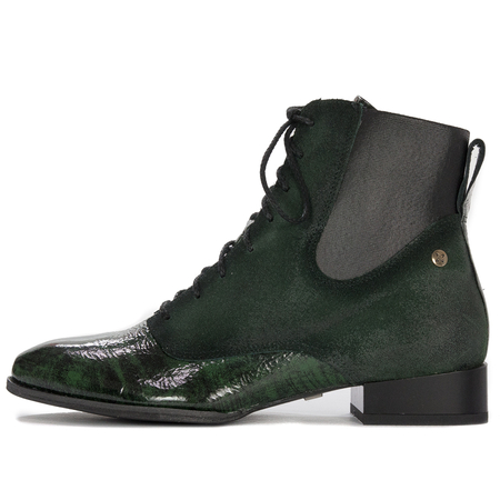 Maciejka Green women's Lace-Up Boots