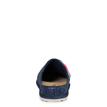 Inblu Women's Grey-Blue Slippers