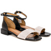 Maciejka 04618-21/00-5 Black+Pink Shine Sandals