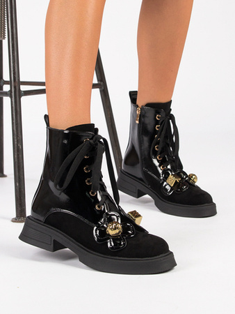 S.Barski MR870-76 Women's Boots Black