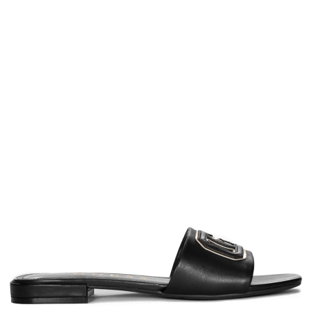 Guess Klapki Damskie Czarne