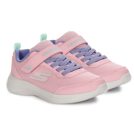 Skechers Lightweight Breathable Mesh Girls' Sports Sneakers Pink 303573L-LTPK