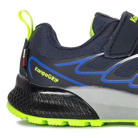 Kangaroos Sneakersy półbuty dziecięce chłopięce DK Navy/Lime