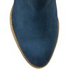 Maciejka Asymmetric Ankle Boots Low Heel Navy 04091-47/00-5