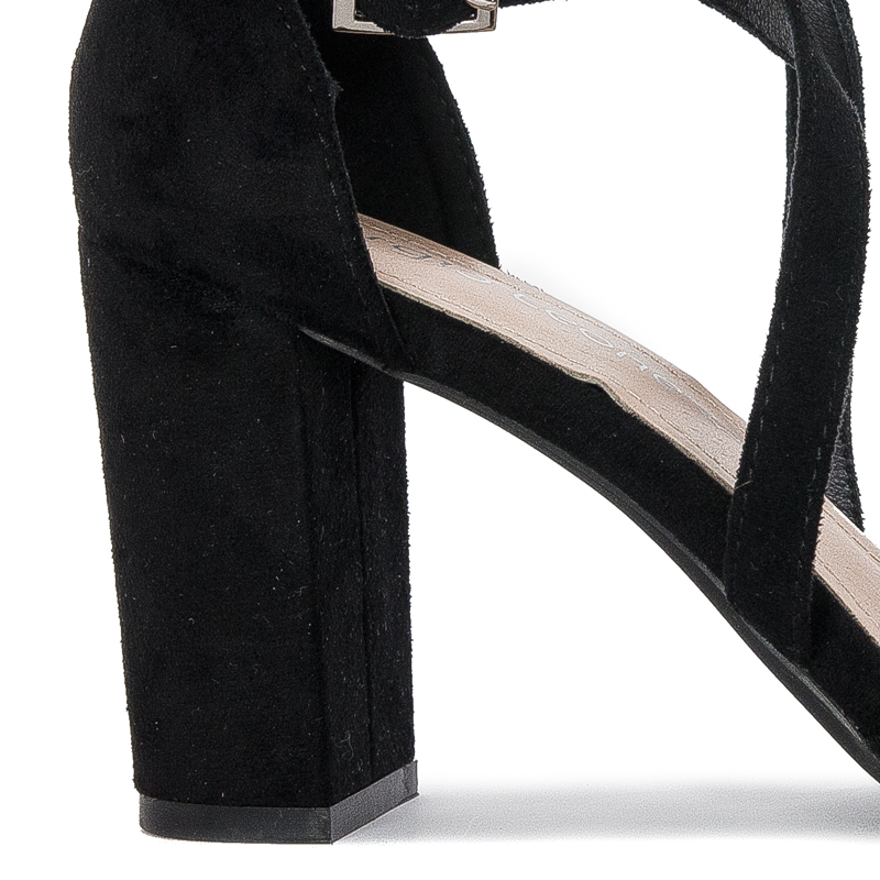 Sergio Leone women's Black MIC sandals