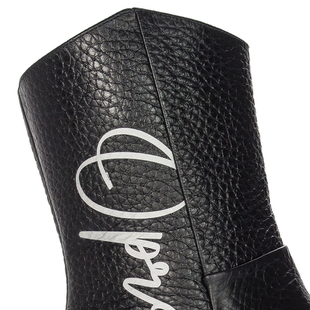 Opra Hana Black Botki Damskie Skórzane