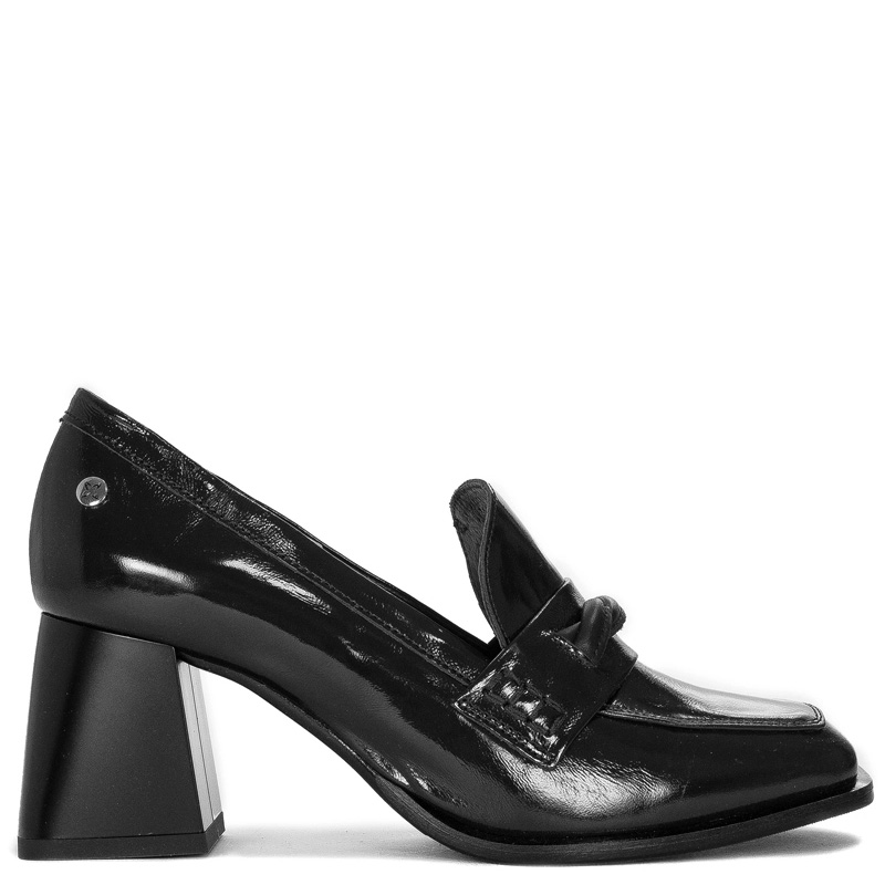 Maciejka Women's Patent Leather Heeled Shoes Black 05672-01/00-1