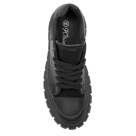Women's Black Flat Shoes