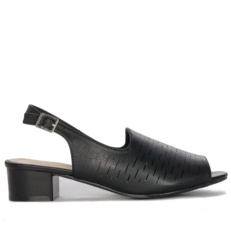 Sergio Leone women's Black sandals