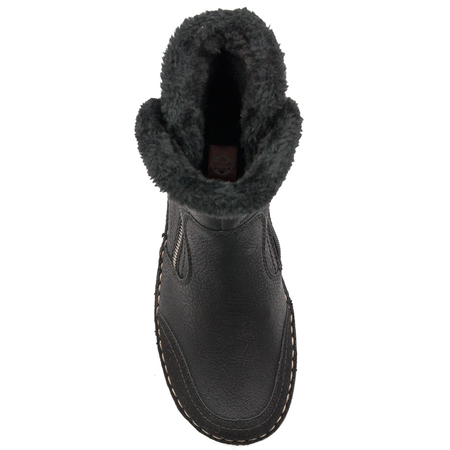 Rieker 73371-00 warned Black Boots