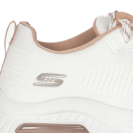 Skechers Sneakersy Damskie 117379OFWT Białe
