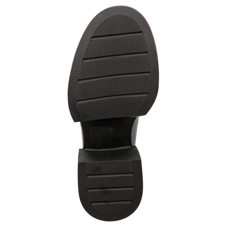 S.Barski Women's shoes on the platform black lacquer