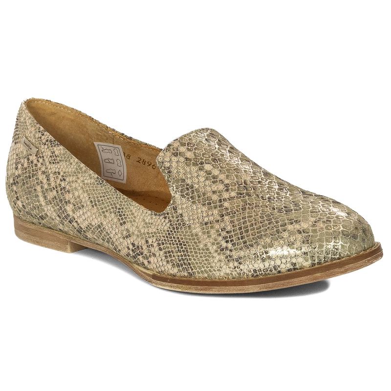 Maciejka Maciejka Leather Ballerinas Gold